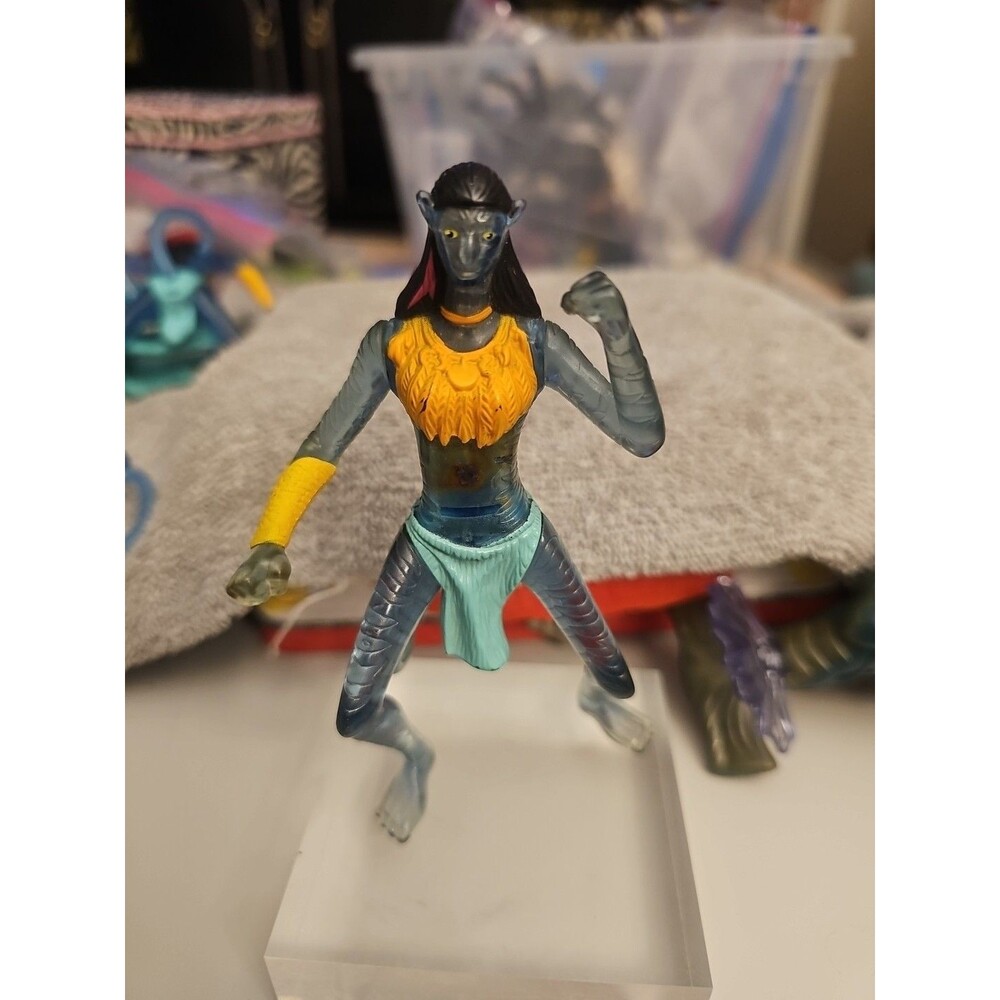 Avatar Movie McDonald's Light Up Toy Lot Action Figures Neytiri Warriors 2009
